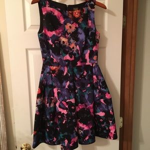 Taylor brand Fit and Flare Scuba Dress